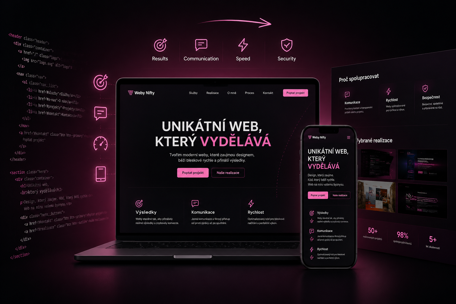 Web na míru náhled